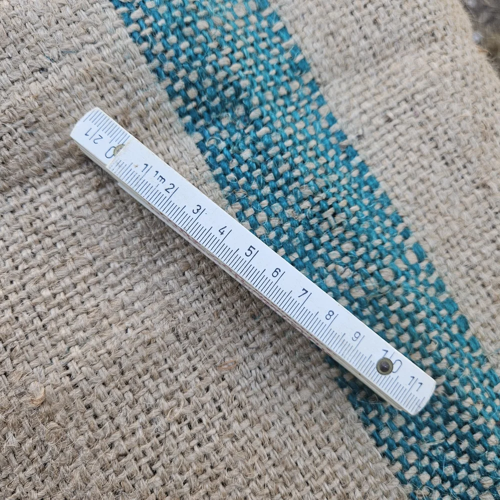 Centimeter Ruler Vintage White Plastic Folding Rule from Germany Measure - Picture 6 of 12